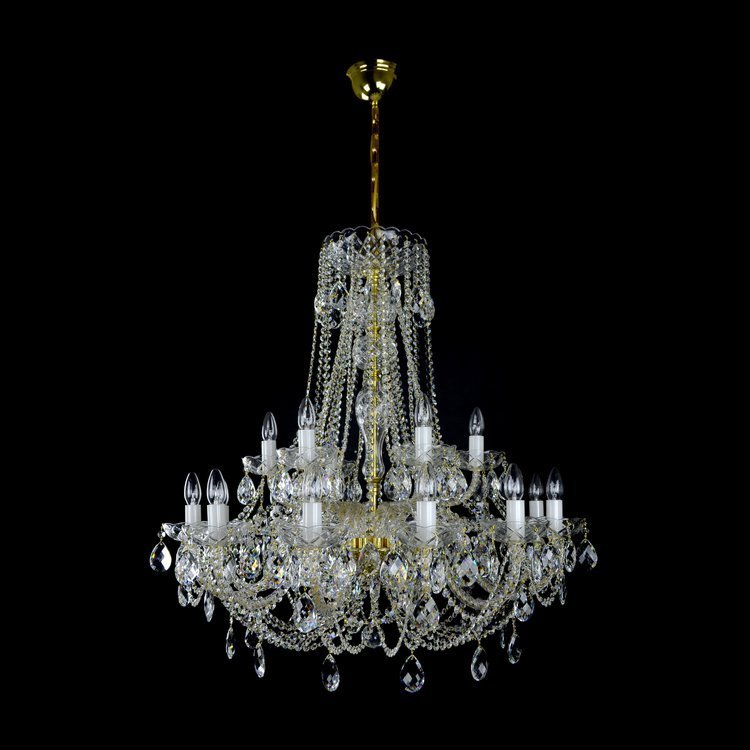 Classe Elevated crystal chandelier — WRANOVSKY - Bohemian Crystal